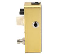Stylebest Pedal de Efecto de Distorsión de Metal Mini True Bypass de Alta Ganancia para Efectos de Sonido de Guitarra Eléctrica Oro