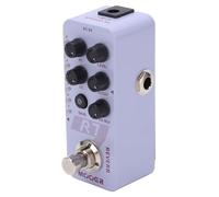 Stylebest pedal efecto guitarra reverberación digital alta calidad 7 efectos para músicos compacto metal púrpura