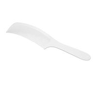 Stylebest Peine de Pelo Curvo de Plástico, Herramienta Ergonómica para Desenredar, para Salón y Uso Doméstico, 8,86 X 1,8 Pulgadas (Blanca)