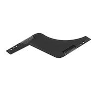 Stylebest Peine para Peinar la Barba para Hombres, Peine ABS Portátil y Duradero para un Cuidado Facial Perfecto, Ideal para Uso Doméstico y de Viaje, Negro, 17 X 11 Cm