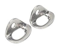 Stylebest Perchas de Escalada de Acero Inoxidable, Anclajes de Escalada en Roca Lisos y Duraderos para Protección de Ingeniería de Rappel, 2 uds.