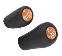 Stylebest Perilla de Palanca de Cambios de 5 Velocidades, Diseño Elegante para, Transmisión Manual, Comodidad de, 2 Unidades (B (negro))