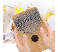 Stylebest Piano de Pulgar Kalimba de 17 teclas: Instrumento Musical Portátil para Todas las Edades, Elaborado con Phyllostachys Pubescens