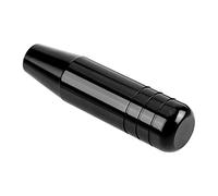 Stylebest Pomo de Palanca de Cambios Universal de Aleación de Aluminio, Elegante de 13cm para Coches de Transmisión Manual, Diseño Ergonómico Duradero (Negro)