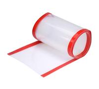 Stylebest Protector de Puerta de Seguridad para Dedos para Niños, para el Hogar y la Guardería, Material PP Duradero, Diseño Antipellizcos, Cobertura Extra Grande 120 * 17cm (Transparente frente a la