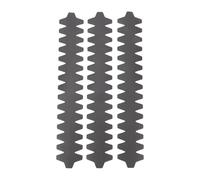 Stylebest Protector de Raqueta de Pádel de 3 Piezas, Adhesivo Protector de Borde de Material de PU de 0,67 Mm de Espesor con Función a Prueba de Desgaste, para Accesorios Deportivos