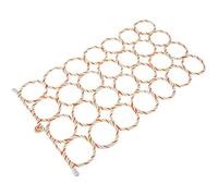 Stylebest Red de Escalada para Pájaros, Hamaca Plegable, Columpio, Juguete para Pájaros Pequeños y Mascotas, Hecha de Cuerda de Algodón No Tóxica, 1 Unidad