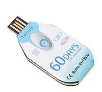 Stylebest Registrador de Datos de Temperatura USB de un Uso con 10000 Puntos para Mediciones Precisas de Temperatura en Investigación