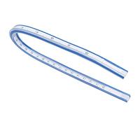 Stylebest Regla Curva Flexible para Medición y Diseño Precisos en Costura o Carpintería, Material Plástico Blando, 1 Pieza (regla de serpiente de 30 cm)