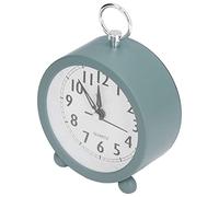 Stylebest Reloj de Mesa Estilo Mediterráneo Simple Alarma Fuerte para Dormitorio Plástico de Alta Precisión 10 X 4,5 X 13,5 Cm