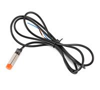Stylebest Sensor de Interruptor de Acercamiento NPN de 3 Cables Interruptor de Alimentación de Alta Estabilidad para Aplicaciones de Automatización Cable de 10-30 VCC de 1,4 M (PR12-4DP2)
