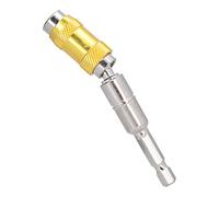 Stylebest Soporte Magnético para Puntas de Tornillo, 2 uds., con Anillo de Bloqueo, Perfecto para Espacios Reducidos, Acero Al Cromo Vanadio, 1/4 Pulgadas, 89mm
