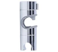 Stylebest Soporte para Cabezal de Ducha con Barra Deslizante, Abrazadera Cromada Ajustable de 360 ° para Tubería de 18-25 Mm, Fácil de Instalar, Material ABS Duradero, Perfecto para el Baño del