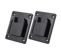 Stylebest Soporte para Máquina de Herramientas Eléctricas, Placa Base de Plástico ABS Duradera para Accesorios de Taladro Eléctrico M18/20V, 2 uds. (Negra)