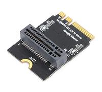 Stylebest Tarjeta Adaptadora SSD NVME para Clave M.2 Tipo A-E 2280, Convertidor de Instalación Vertical, Compacto y Fácil de Usar, Incluye Marco de Soporte de Plástico