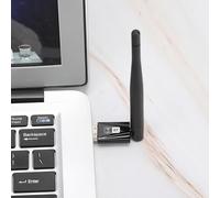 Stylebest Tarjeta LAN Inalámbrica de Doble Banda RTL8821CU 600M con Antena Externa para Conectividad de PC en Configuración de Oficina en Casa