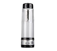 Stylebest Taza Calefactora para Coche, Taza Eléctrica Multifuncional de Vidrio de Alto Borosilicato para Viajes y Uso Al Aire Libre, 420ml (Negra)