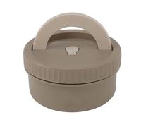 Stylebest Térmica Aislada de Acero Inoxidable 316 con Diseño Sellado para Oficina, Escuela, Contenedor de Almuerzo Portátil de 470ml (Café Oscuro)