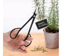 Stylebest Tijeras para Bonsái Acero Inoxidable de Herramientas de Poda Perfectas para Jardineros 190mm Negro 1 Unidad