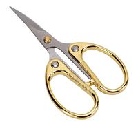 Stylebest Tijeras para Manualidades Diseño Ergonómico Durable Alta Dureza para Costura y Manualidades Acero Inoxidable 1 Pieza (Oro)