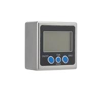 Stylebest Transportador de Nivel con Pantalla Digital con Pantalla LCD Aluminio Duradero para una Medición Precisa del ángulo: Ideal para Mejoras en el Hogar y Construcción (Imán de una sola cara)
