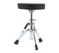 Stylebest Trono de Tambor, Asiento de Tambor Acolchado de Altura Ajustable con Palo de Madera de Arce 5A para Músicos, Portátil, 29-38cm