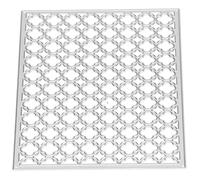 Stylebest Troquel de Corte en Relieve, Herramienta Duradera con Patrón de Flores para Tarjetas de Invitación de álbum de Recortes, Acero Al Carbono, 14,8x10,6 Cm