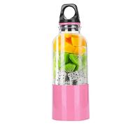 Stylebest Vaso Exprimidor Portátil de 500 Ml, Ligero para Batidos y Jugos para Viajes, Material de Calidad Alimentaria, Recargable por USB, 500 G/17,6 Oz (500ML)