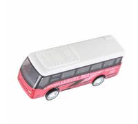 Stylebest Vehículo de Aleación Modelo Autobús con Diseño Realista para Interacción Entre e Hijos 9 X 3 X 2 Cm (Roja)