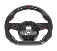 Stylebest Volante de Fibra de Carbono para B8.5 RS3 RS4 RS5 2013-2016 Actualización Ergonómica de Cuero Perforado de Napa