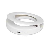 Stylebest XJ-19 Anillo de Luz LED Luz de Selfie Brillante Recargable Portátil para Maquillaje Transmisión en Vivo Fotografía de Concierto ABS Blanco 1 Unidad