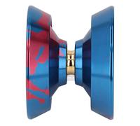 Stylebest Yoyo Ball Alloy Juguete Yoyo Profesional Que No Responde para Niños y Adultos, Regalo Divertido para Jugadores Intermedios, Diseño Duradero y Elegante (Rojo Azul)