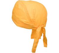 styleBREAKER Bandana para Cabeza Ajustable para Mujeres y Hombres, pañuelo Multifuncional de poliéster y algodón, Ideal para Motociclistas y Uso Diario, Amarillo Dorado