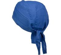 styleBREAKER Bandana para Cabeza Ajustable para Mujeres y Hombres, pañuelo Multifuncional de poliéster y algodón, Ideal para Motociclistas y Uso Diario, Azul Royal