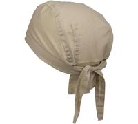 styleBREAKER Bandana para Cabeza Ajustable para Mujeres y Hombres, pañuelo Multifuncional de poliéster y algodón, Ideal para Motociclistas y Uso Diario, Caqui