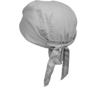 styleBREAKER Bandana para Cabeza Ajustable para Mujeres y Hombres, pañuelo Multifuncional de poliéster y algodón, Ideal para Motociclistas y Uso Diario, Gris