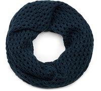 styleBREAKER Bufanda circular de punto unisex con patrón calado | Bufanda de punto grueso calado, 100% viscosa, 2-3 vueltas, lavable a 30 °C, aprox. 73x29 cm.