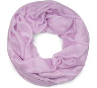 styleBREAKER Bufanda de bucle para mujer con efecto brillante, diseño liso en tela suave de viscosa, ligera y elegante, mide 87 x 93 cm, Lila