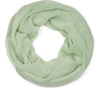 styleBREAKER bufanda tubular lisa y de un solo color, ideal para verano, hecha de material fluido, suave, transpirable y moderna, mide 77x46 cm, Verde-lima