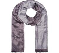 styleBREAKER Bufanda Unisex Estampado Cuadros,Viscosa | Bufanda con flecos cortos, estampado geométrico, 2-3 vueltas, tacto suave, 100% fibra natural, tejido fluido.