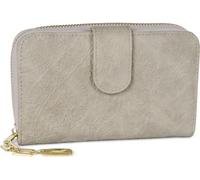 styleBREAKER Cartera Mujer Estampado Paisley 16x9 | Cartera 16x9,5x3 cm, piel sintética. 7 ranuras para tarjetas, monedero, 2 compartimentos billetes, foto, cierre.