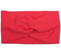 styleBREAKER cinta para el pelo con una óptica de fino acanalado con lazo, cinta para la frente, head band, señora 04026009, color:Coral