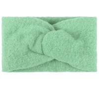 styleBREAKER Diadema de punto fino para mujer con nudo retorcido | Suave y cálida banda elástica para la cabeza | Calentador de orejas de invierno de 15 cm de ancho, Menta