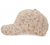 styleBREAKER Gorra béisbol Mujer Estampado Floral Relieve,Beige