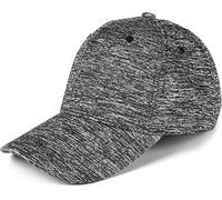 styleBREAKER Gorra de béisbol Unisex con Superficie moteada, Gorra de béisbol de 6 Paneles, Ajustable 04023083, Color:Moteado Negro