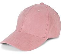 styleBREAKER Gorra de béisbol Unisex de 6 Paneles con Aspecto de Ante, Ajustable en Estilo de Ante para Mujer y Hombre, con Visera Suave para Ocio y Deporte, Rosé