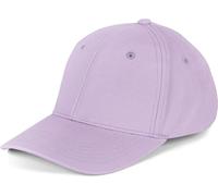 styleBREAKER Gorra de béisbol Unisex de 6 Paneles, de algodón Cepillado, Cierre Ajustable con Cierre autoadherente, diseño monocromático para Hombres y Mujeres, Lila