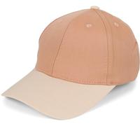 styleBREAKER Gorra de béisbol Unisex de Dos Colores Pastel, Gorra de 6 Paneles Multicolor, Gorra Base Ajustable con Hebilla 04023095, Color:Marrón Claro-Beige