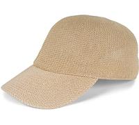styleBREAKER Gorra de béisbol Unisex de Paja de Papel Verano,Beige