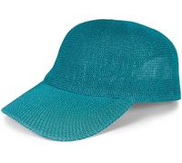 styleBREAKER Gorra de béisbol Unisex de Paja de Papel Verano,Petróleo